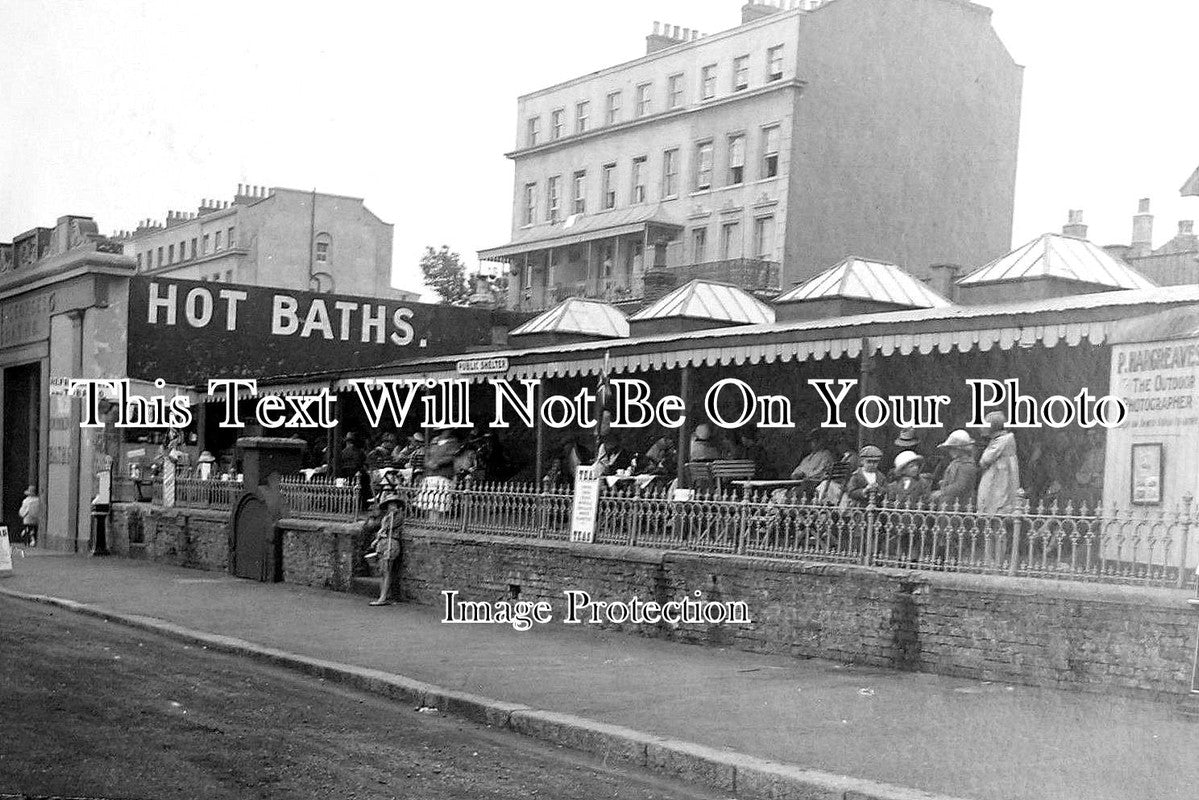 KE 1734 - St Georges Baths & Public Shelter, Herne Bay, Kent c1922