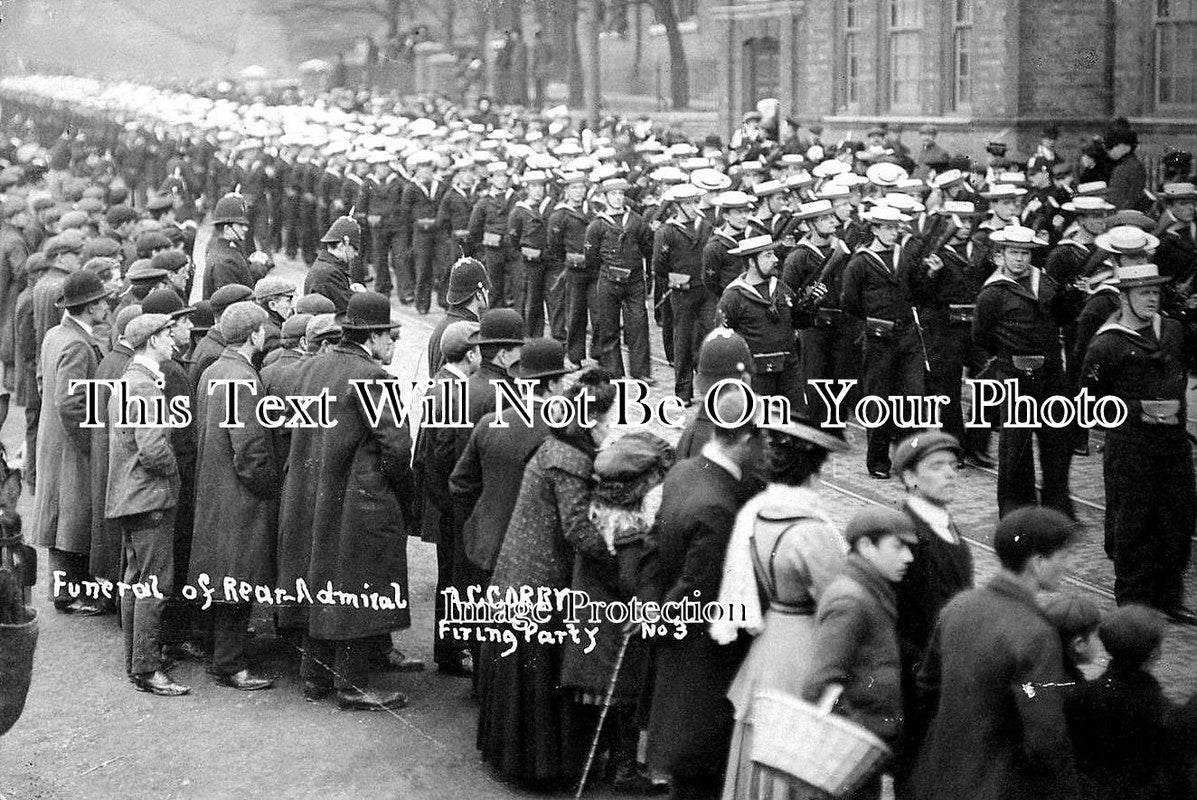 KE 179 - A C Corry Funeral, Chatham, Kent 1907