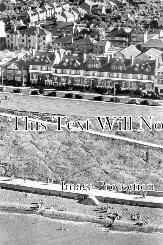 KE 1798 - Aerial View Of Marine Hotel, Tankerton, Kent