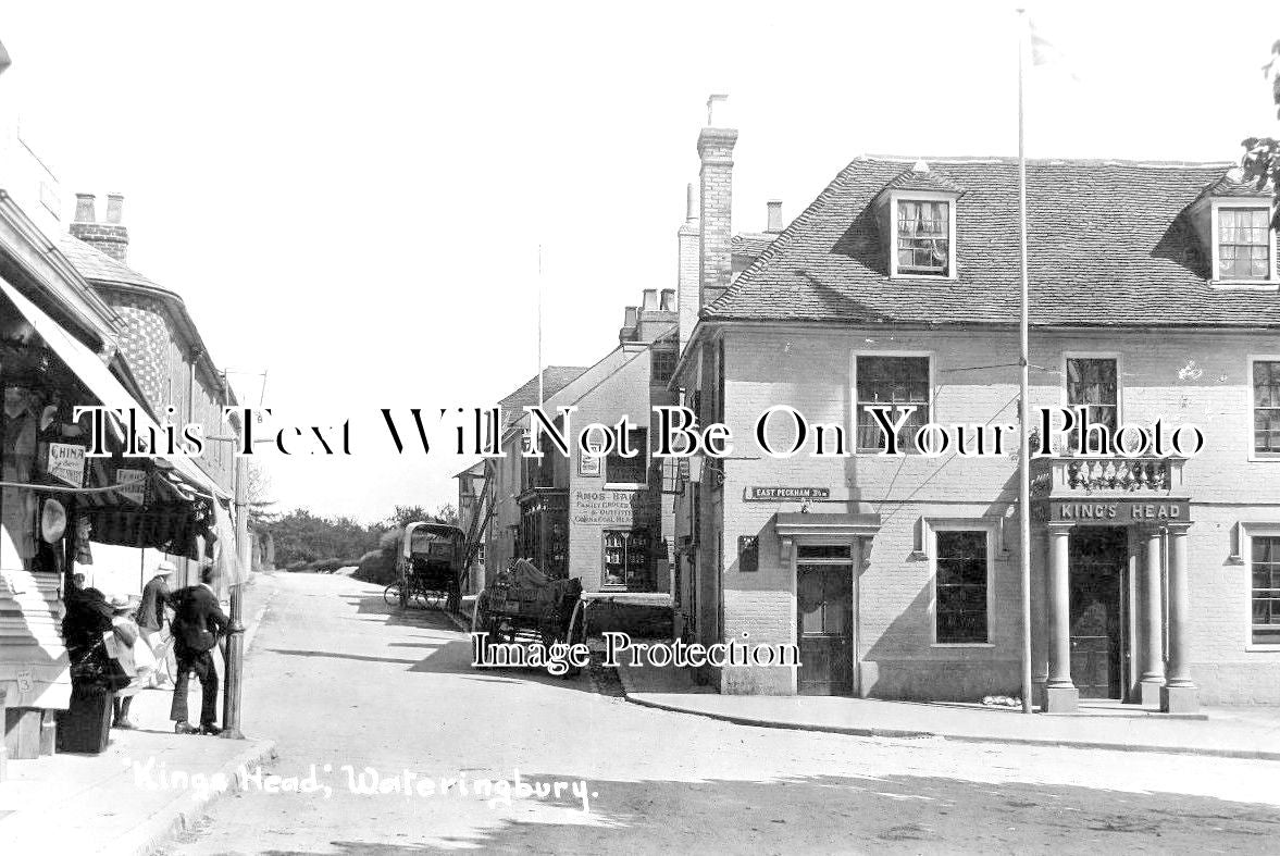 KE 1828 - The Kings Head, Bow Road, Wateringbury, Kent c1932