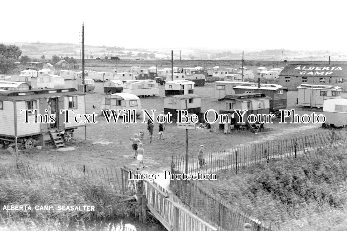 KE 1883 - Alberta Caravan Camp, Seasalter, Kent
