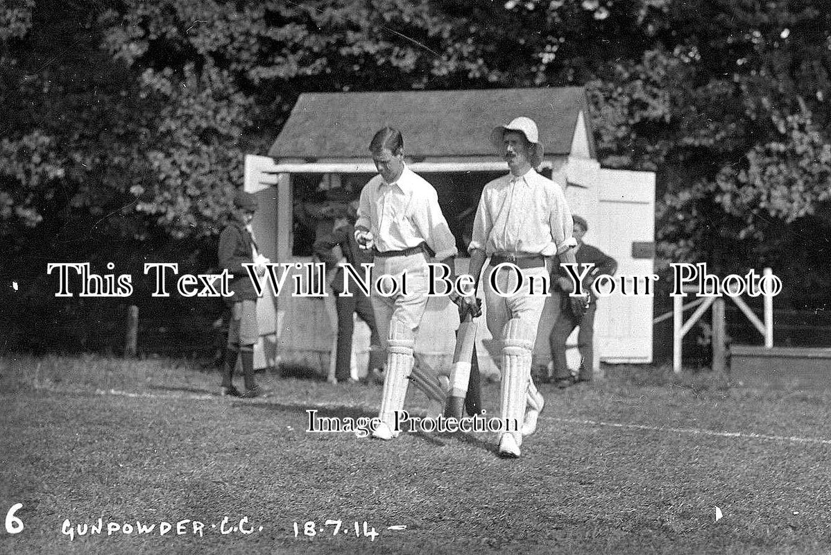 KE 19 - Gunpowder Cricket Club, Faversham, Kent 1914