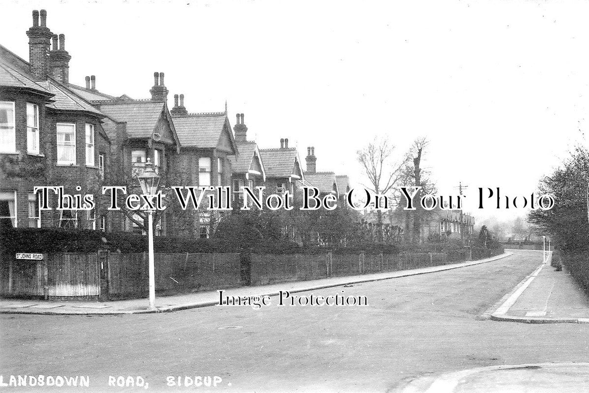 KE 1939 - Lansdowne Road, St Johns Road, Sidcup, Kent