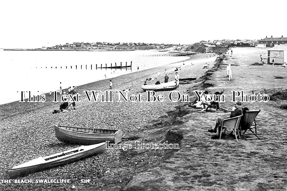 KE 1955 - The Beach, Swalecliffe, Kent