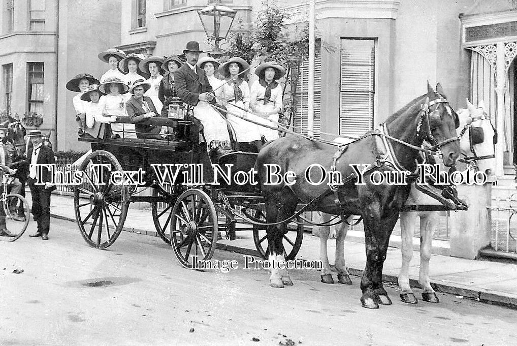 KE 2005 - Horse Drawn Cart Outing, Folkestone, Kent
