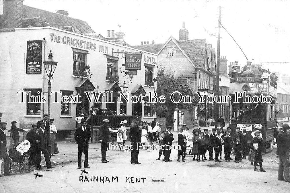 KE 2006 - Cricketers Inn Pub, Rainham, Kent c1906