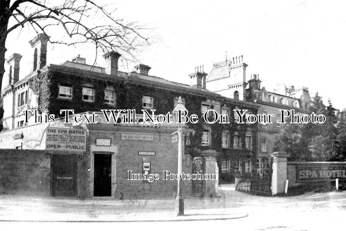 KE 2028 - The Spa Hotel & Post Office, Tunbridge Wells, Kent c1907