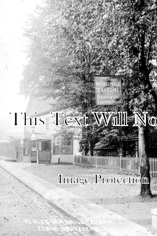 KE 2130 - Ye Olde Windmill Tavern, Gravesend, Kent c1907