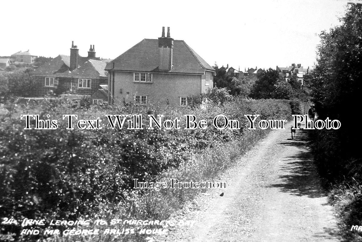 KE 2152 - Lane Leading To St Margarets Bay, Kent c1935