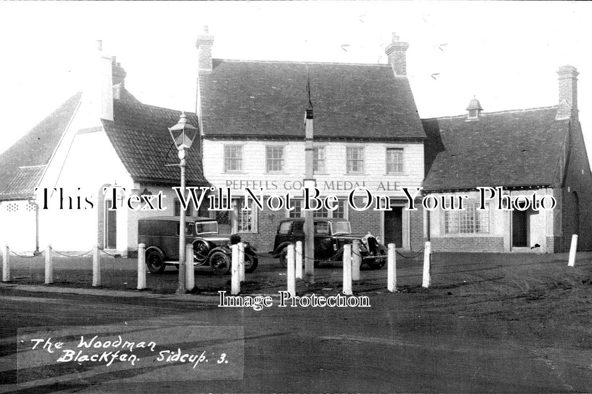 KE 2177 - The Woodman Pub, Blackfen, Sidcup, Kent