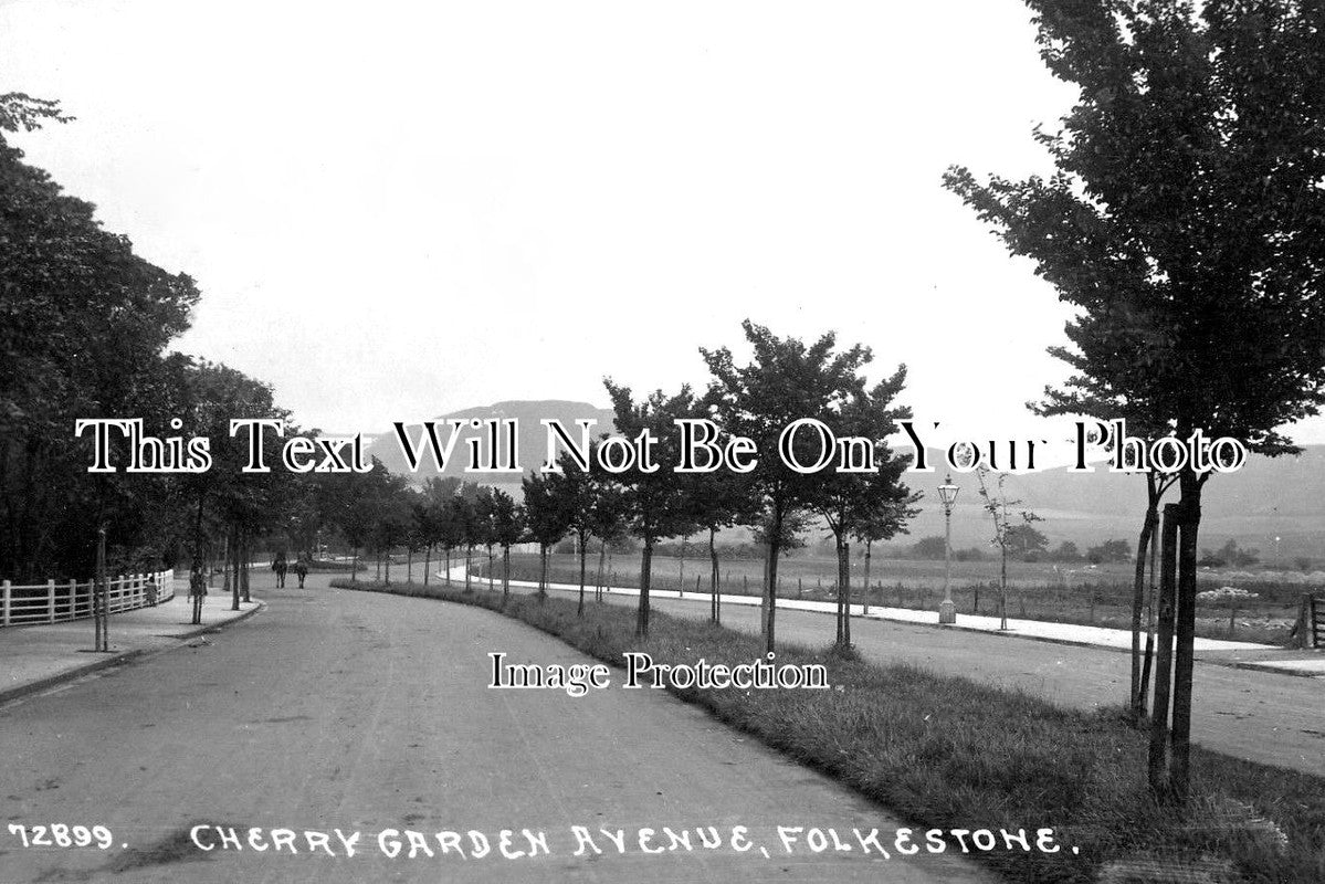 KE 2183 - Cherry Garden Avenue, Folkestone, Kent c1913