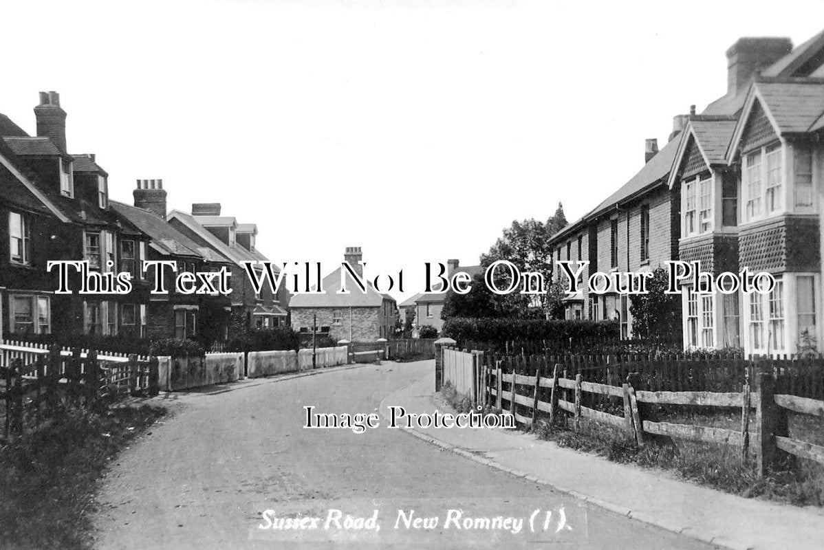 KE 2220 - Sussex Road, New Romney, Kent c1918