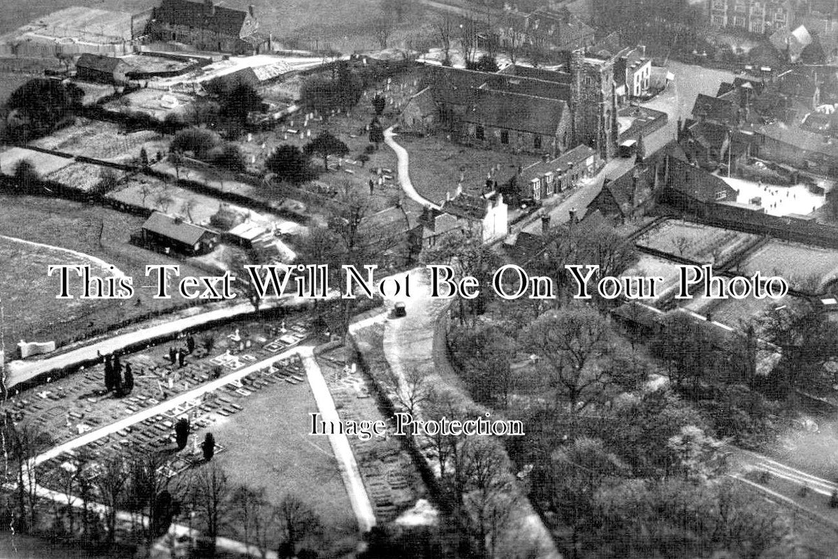 ke-2295-wrotham-from-the-air-kent-jb-archive