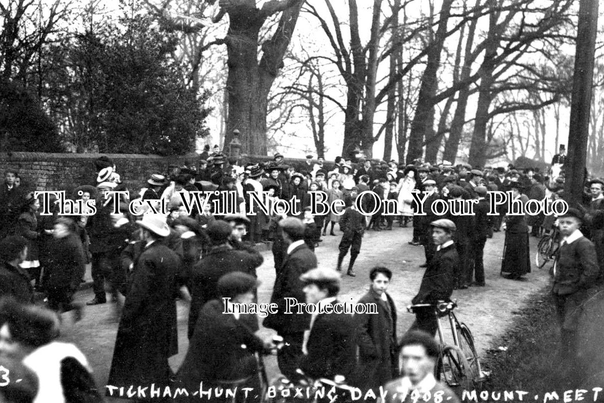 KE 2335 - Tickham Hunt, Boxing Day, Kent 1908