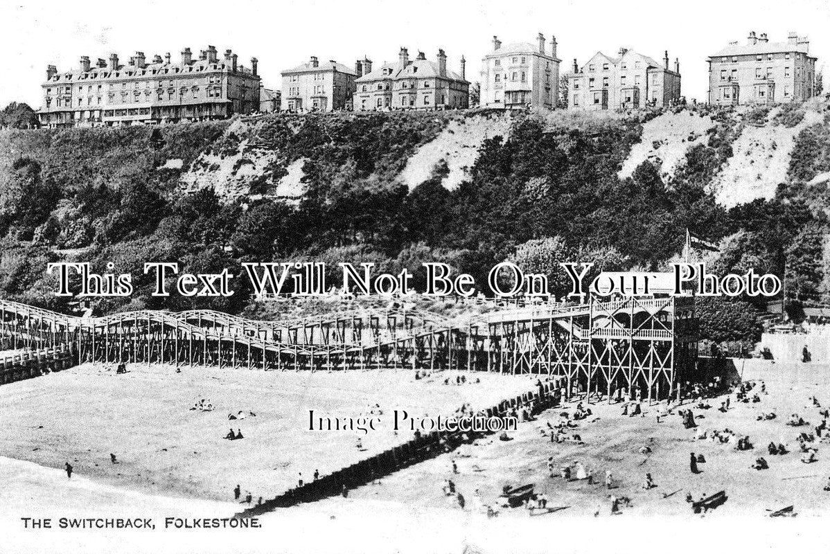 KE 2336 - The Switchback, Folkestone, Kent c1914