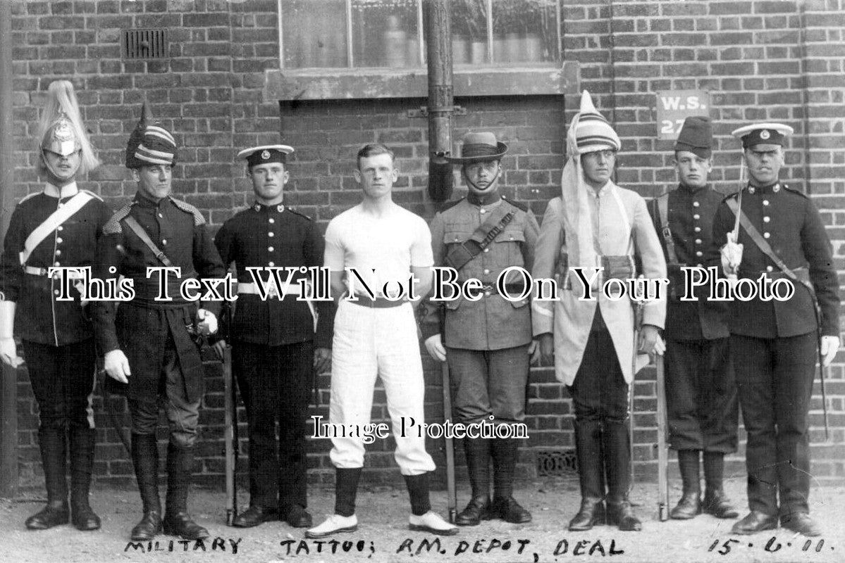 KE 2338 - Military Tattoo, Royal Marines Depot, Deal, Kent 1911