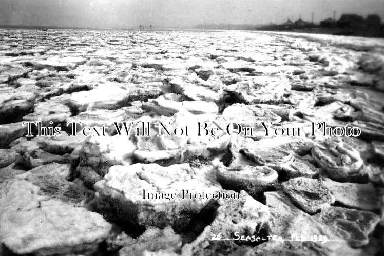 KE 2443 - Frozen Sea, Seasalter, Whitstable, Kent 1929