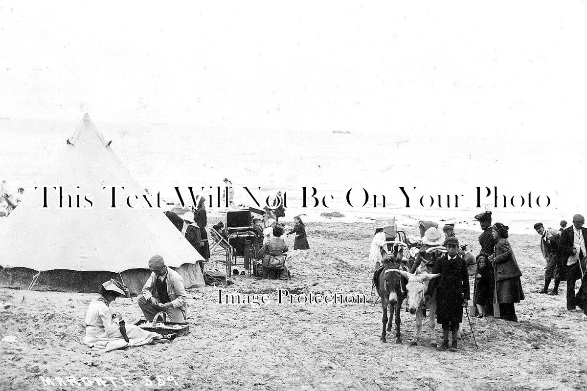 KE 2461 - Beach At Margate, Kent c1905
