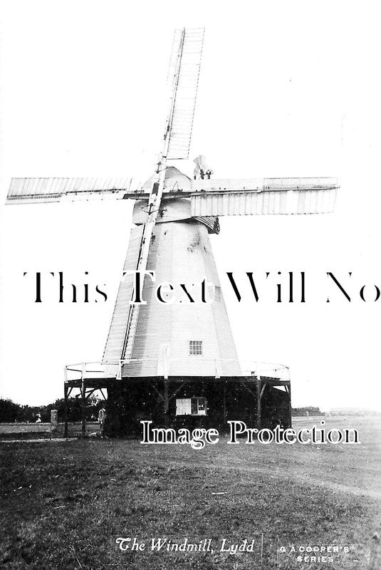 KE 2488 - The Windmill At Lydd, Mill, Kent c1916