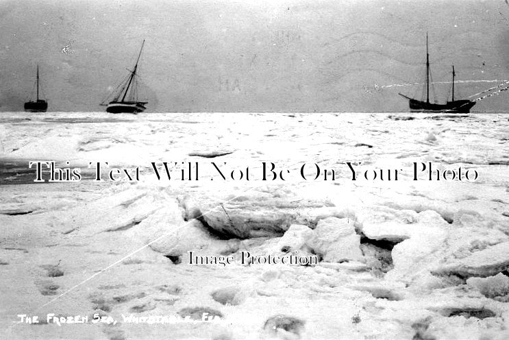 KE 2510 - Whitstable Frozen Sea, Kent 1929