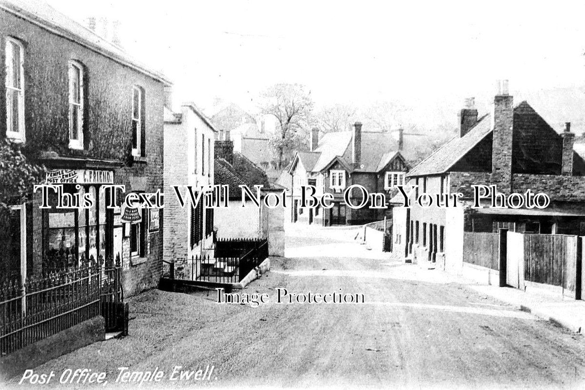 KE 2519 - Post Office, Temple Ewell, Kent c1926