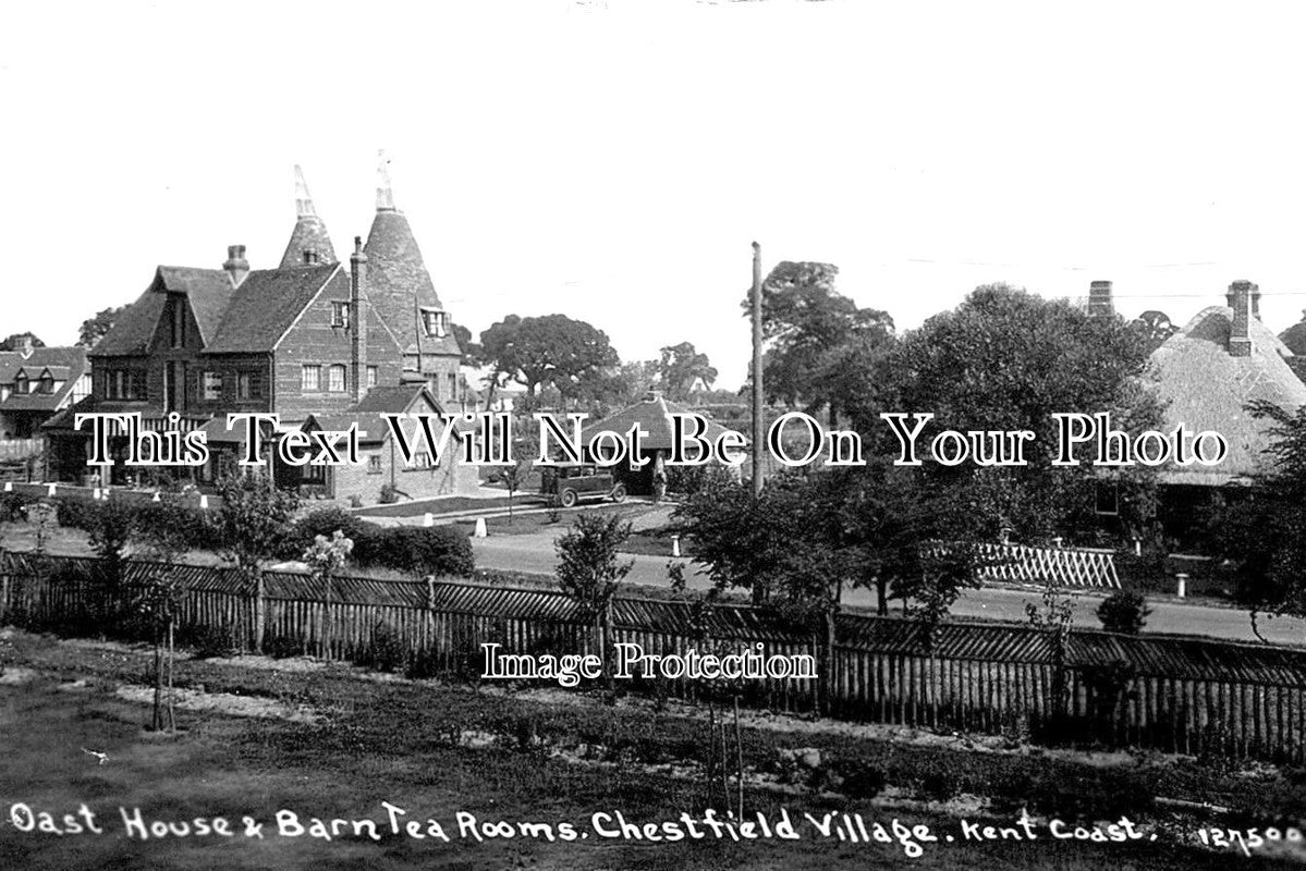 KE 2566 - Oast House Barn Tea Rooms, Chestfield, Kent