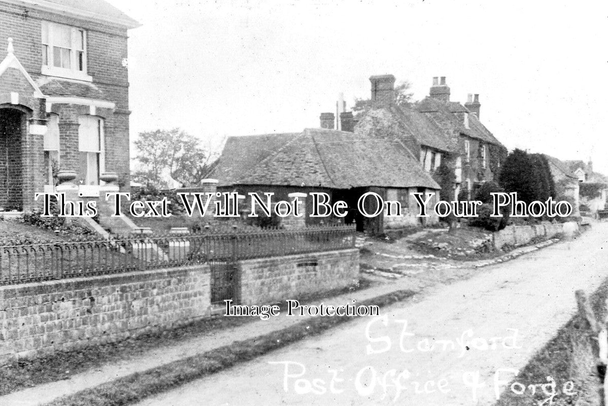 KE 2686 - Stanford Post Office & Forge, Kent c1906