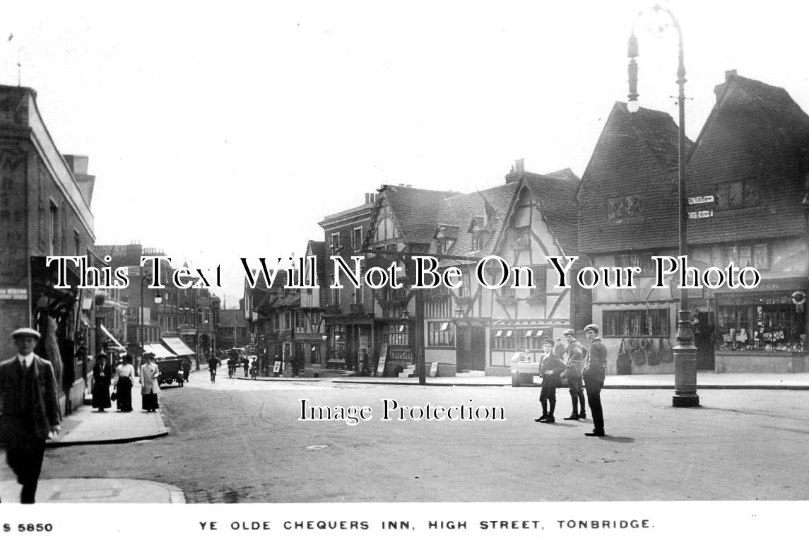 KE 2718 - Chequers Inn Pub, High Street, Tonbridge, Kent