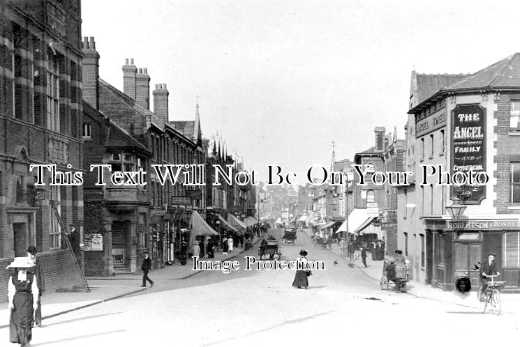 KE 2742 - The Angel Hotel, Tonbridge High Street, Kent c1911