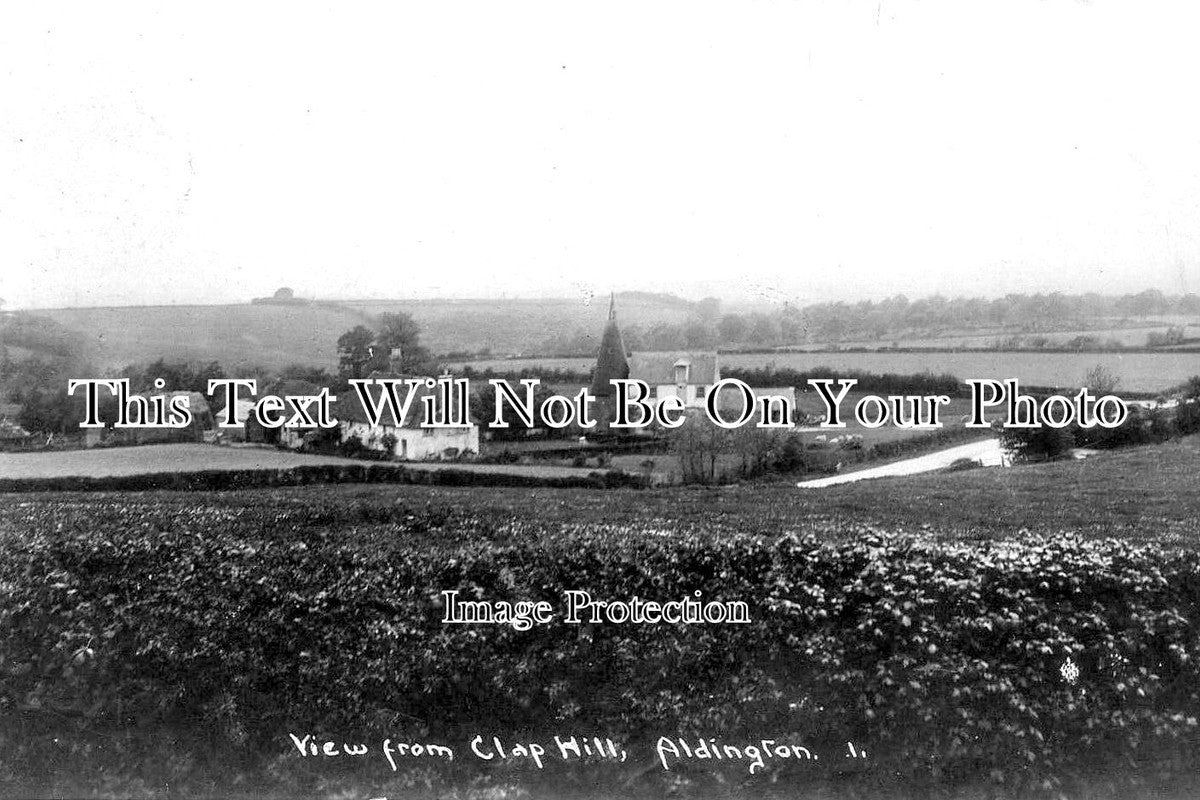 KE 2772 - View From Clap Hill, Aldington, Kent