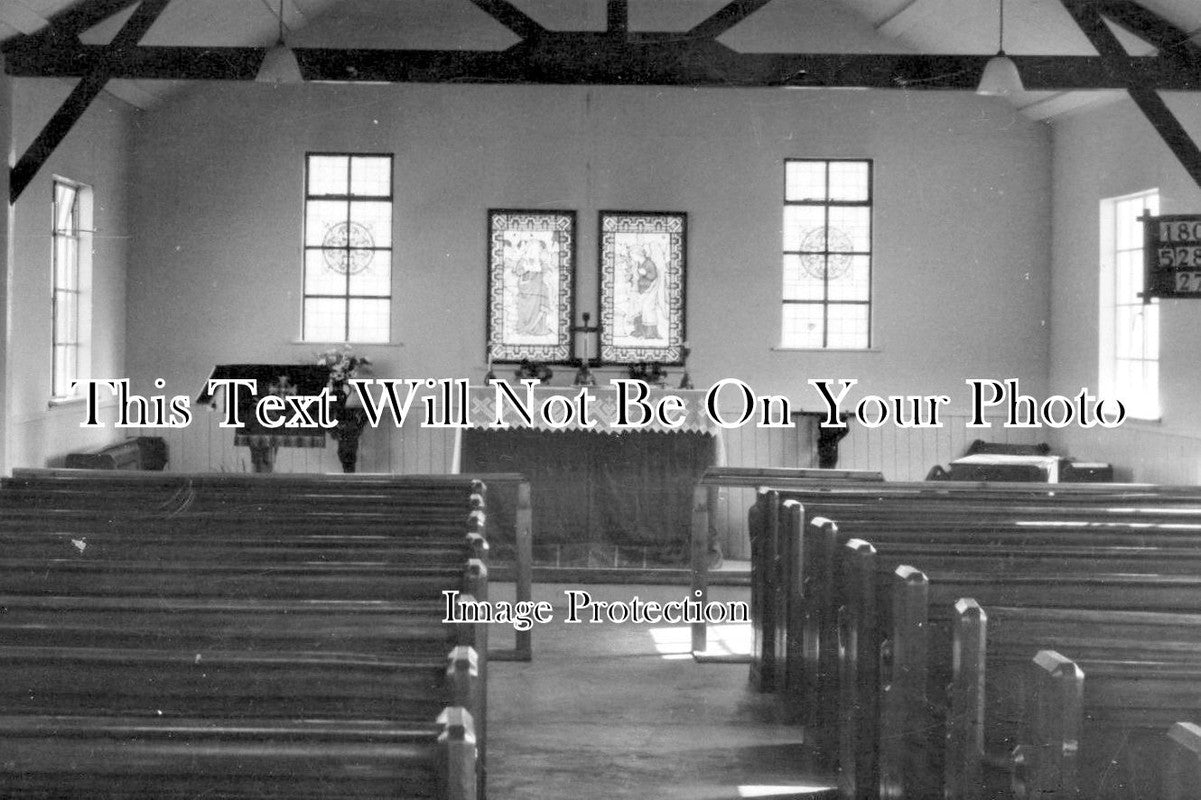 KE 2922 - St Peters Church Interior, Greatstone On Sea, Kent