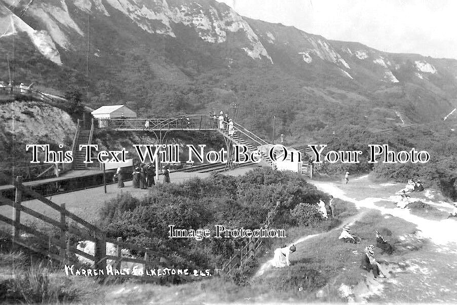 KE 2944 - Warren Halt, Folkestone, Kent c1914