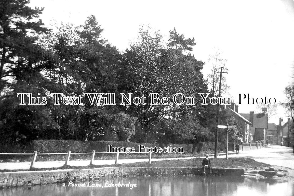 KE 2958 - Pound Lane, Edenbridge, Kent c1910