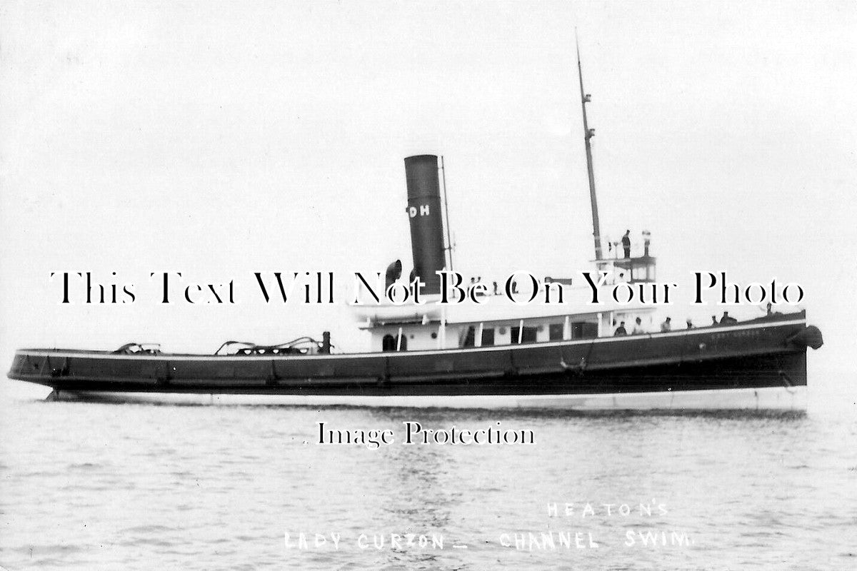 KE 2972 - Tug Boat Lady Curzon, Heaton Channel Swimmer, Dover, Kent