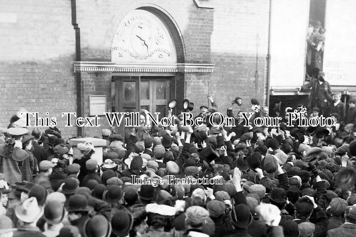 KE 2977 - Declaring The Poll At Ashford, Kent c1906