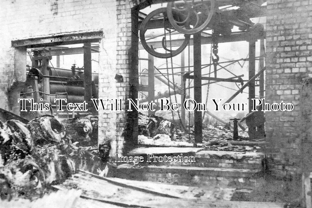KE 2995 - Snodland Paper Mill Fire Disaster, Kent 1906