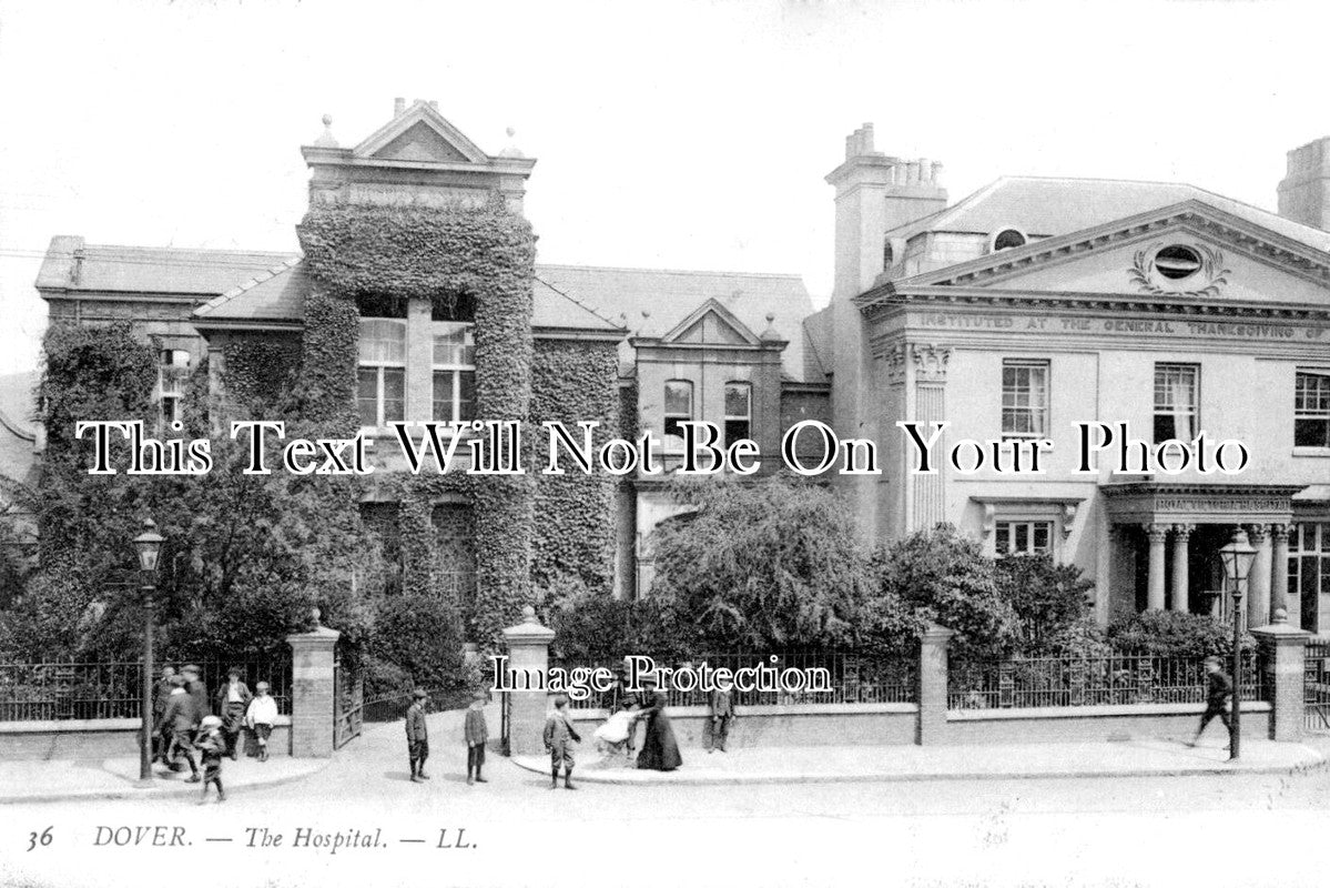 KE 3046 - The Hospital, Dover, Kent c1910