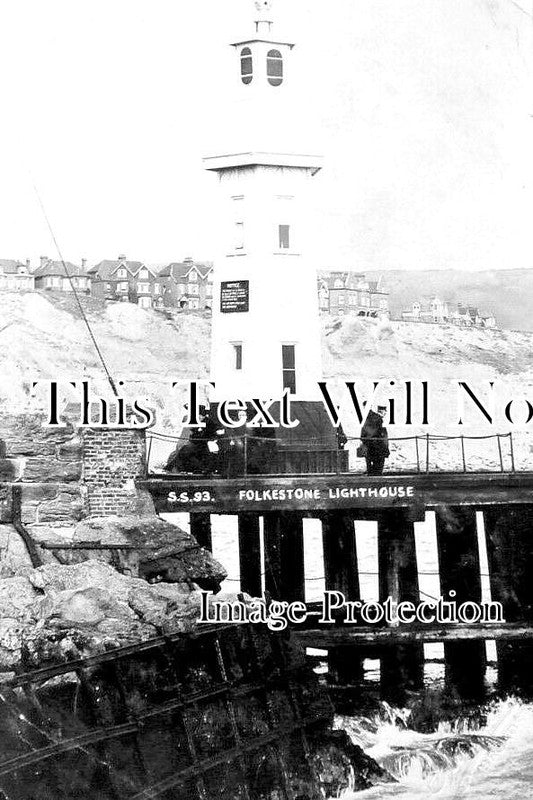 KE 3133 - Folkestone Lighthouse, Kent c1906