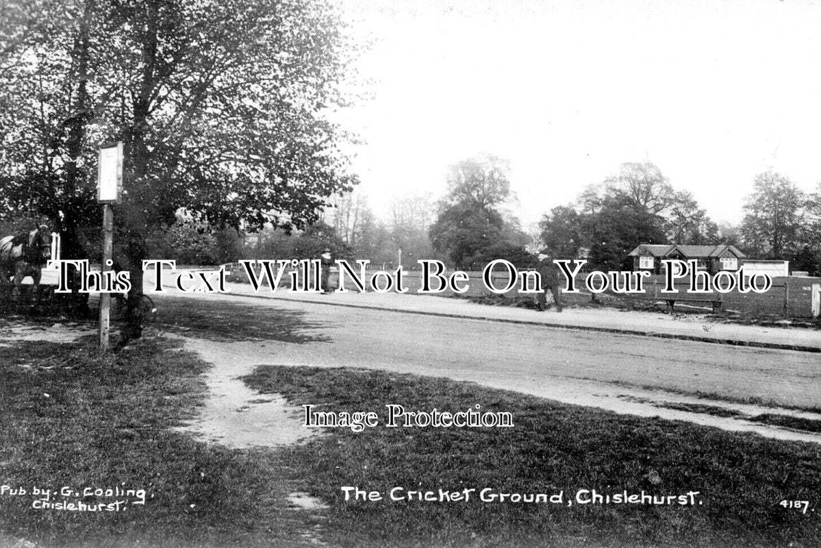 KE 3141 - The Cricket Ground, Chislehurst, Kent c1916