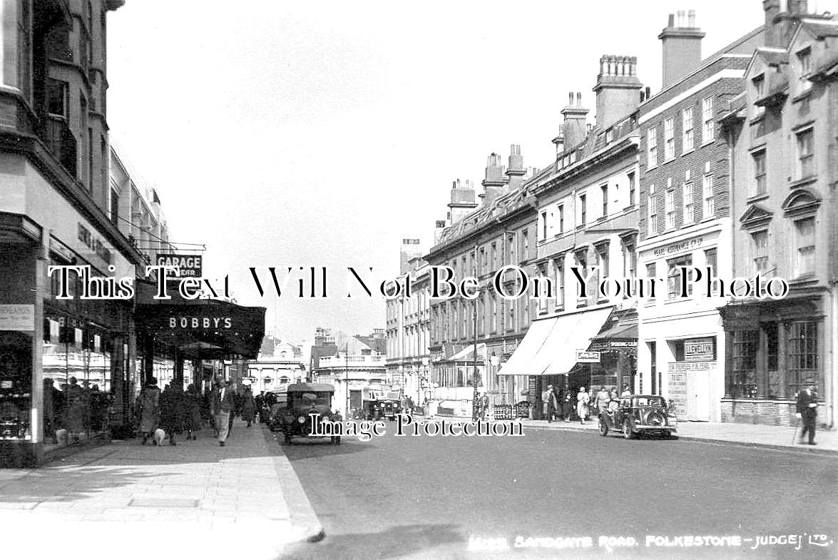 KE 3179 - Sandgate Road, Folkestone, Kent c1949