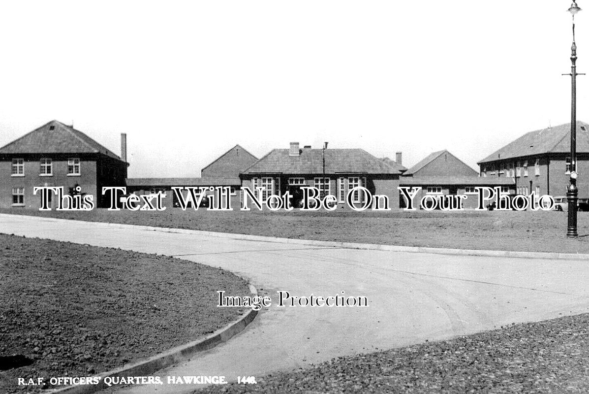 KE 3194 - RAF Officers Quarters, Hawkinge, Kent