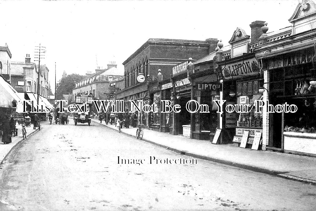KE 3223 - High Street, Sidcup, Kent c1913