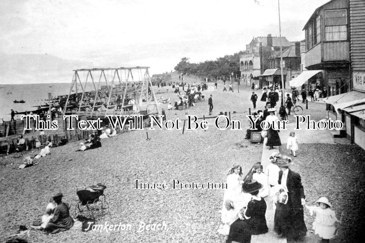 KE 3459 - Tankerton Beach, Kent c1918