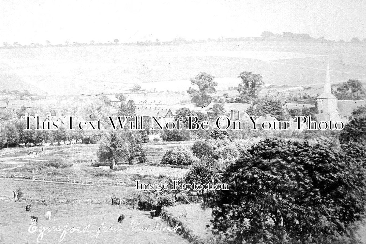 KE 3481 - Eynsford From Viaduct, Sevenoaks, Kent