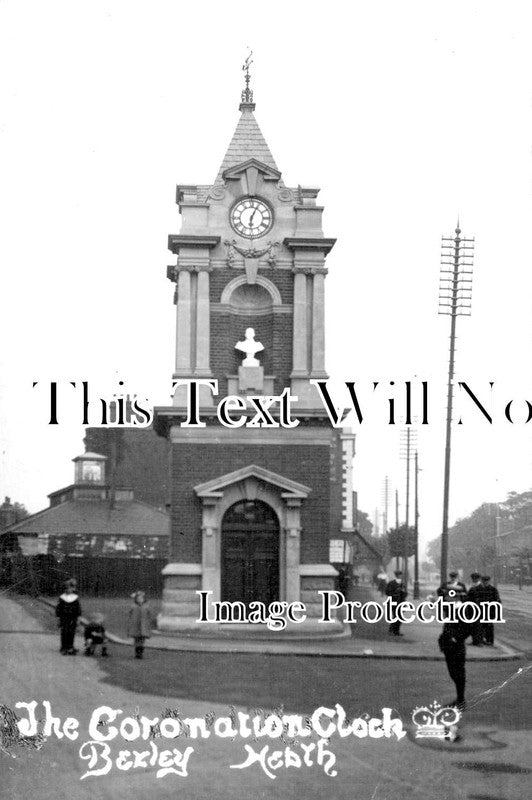 KE 3514 - The Coronation Clock, Bexley Heath, Kent