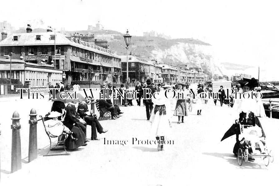 KE 3539 - Dover Promenade, Kent c1907