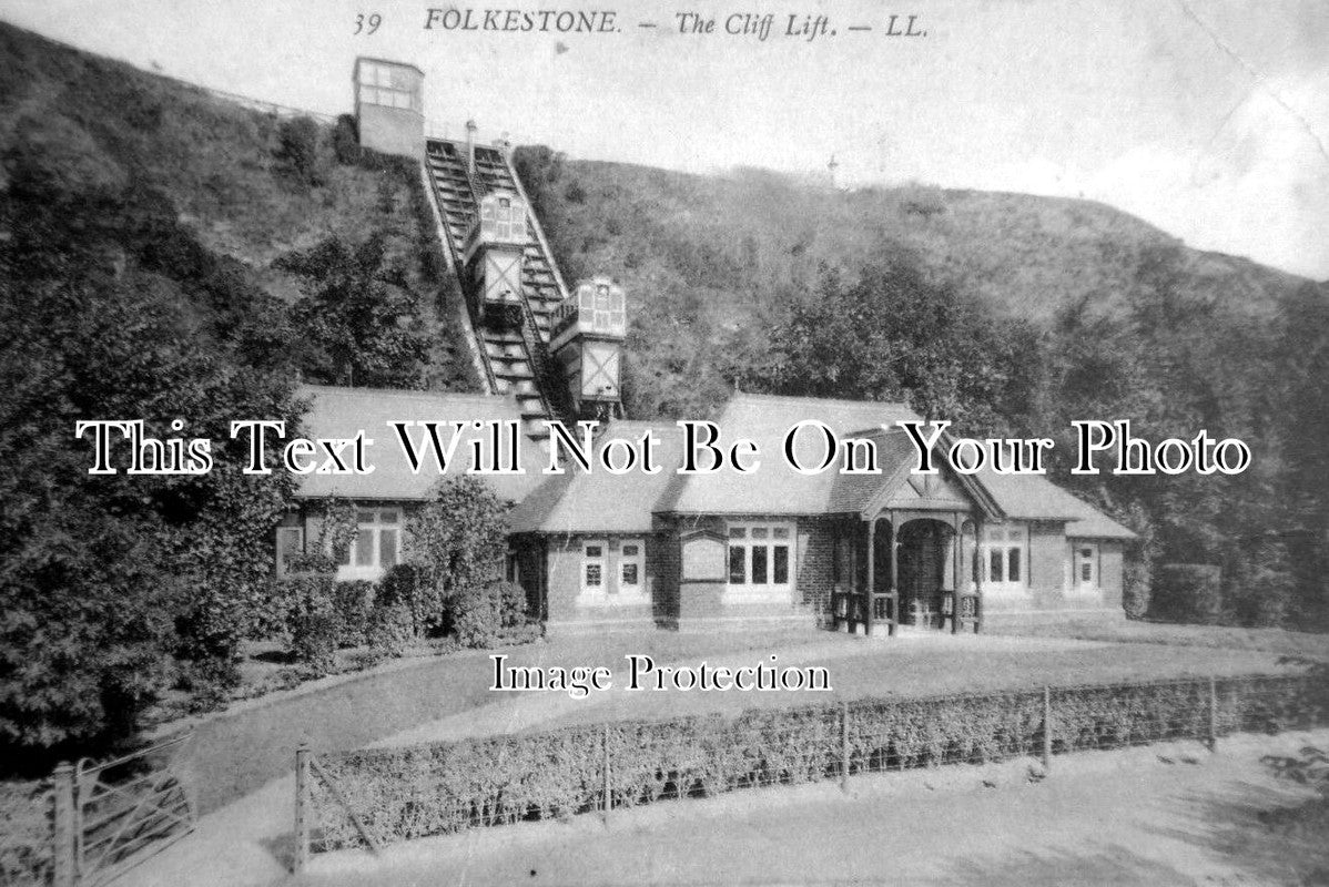 KE 358 - The Cliff Lift, Folkestone, Kent