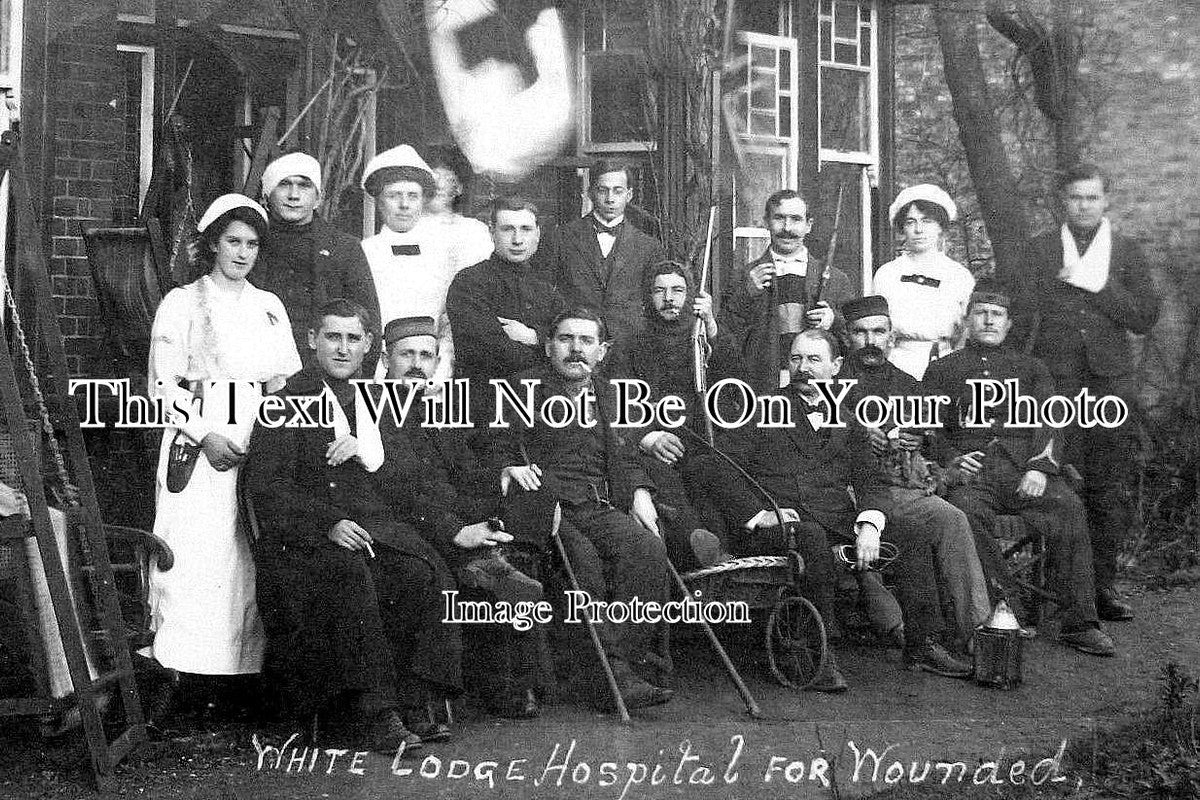 KE 3690 - White Lodge Hospital For Wounded, Beltinge, Herne Bay, Kent 1915