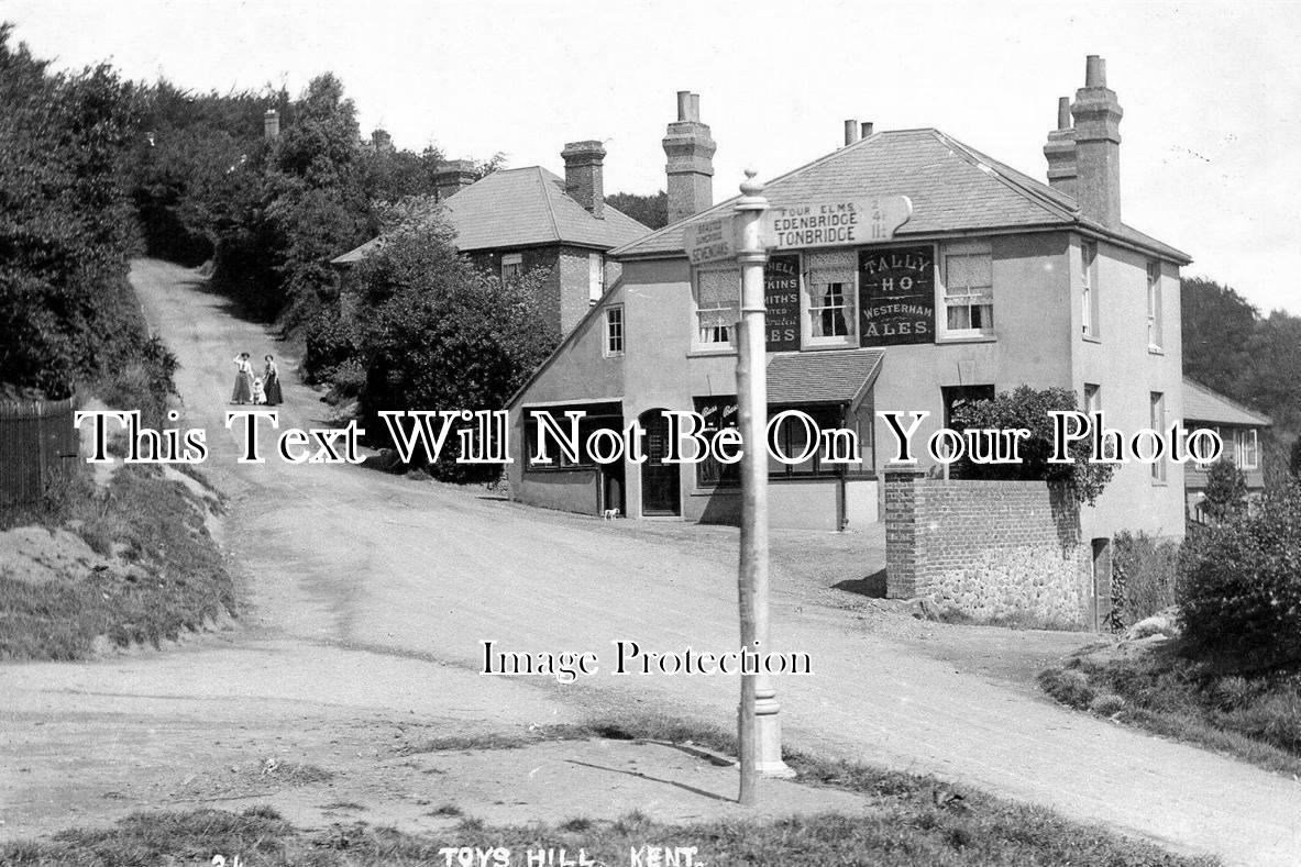 KE 370 - The Tally Ho Pub, Toys Hill, Kent c1925