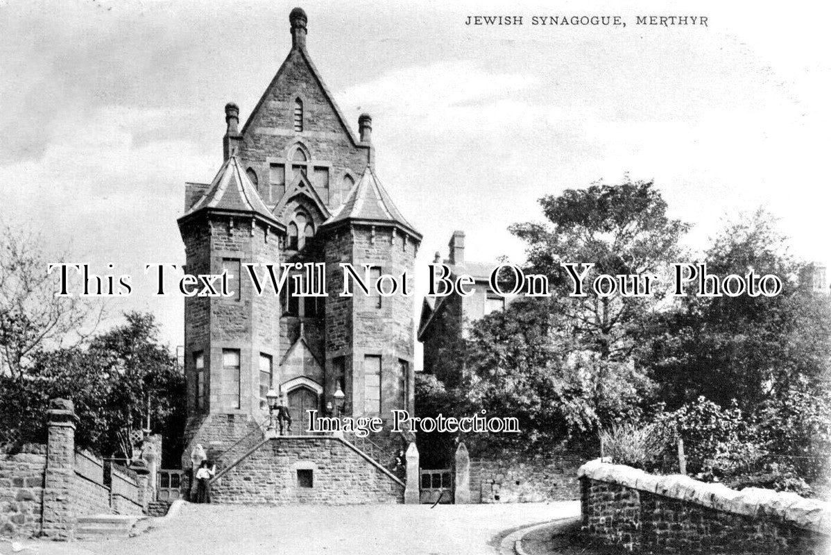 KE 3702 - Jewish Synagogue, Merthyr, Wales c1904